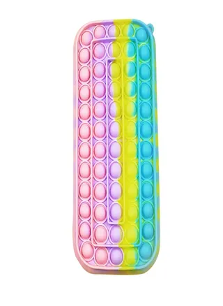 Folulus Silicone Pencil Case Bag Children's Decompression Toy Stationery Storage Bag 