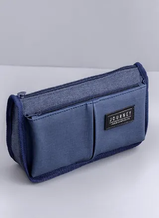 Pen Bag Extended Canvas Pen Bag School Large Capacity Pen Bag Boy Pen Bag Simple Pen Bag Student Stationery Bag Large Pen Bag 