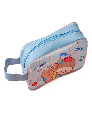Style Desktop Storage Bags School Supplies Pencil Pouch Comestic Bag Stationery Bag Pencil Case 