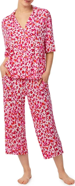 Print Crop Pajamas