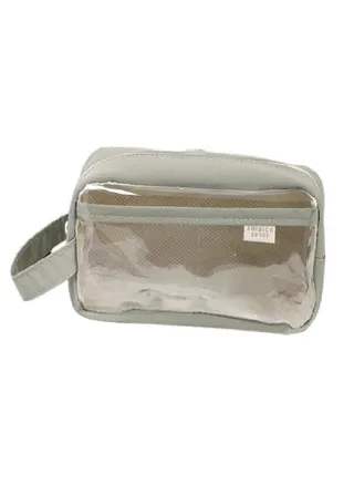 Stationery Pouch Practical Waterproof PVC School Students Aesthetic Pencil Gel Pen Storage Bag Home Supplies 