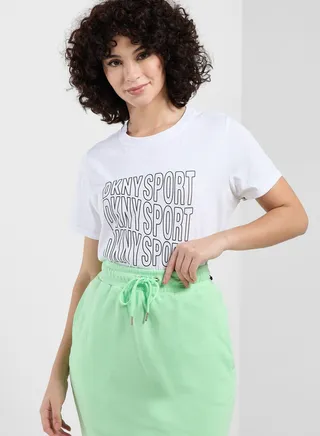 Crew Neck Graphic T-Shirt