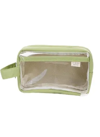 Stationery Pouch Practical Waterproof PVC School Students Aesthetic Pencil Gel Pen Storage Bag Home Supplies 