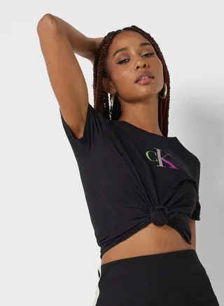 Crew Neck Logo T-Shirt