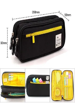 Large Capacity Pencil Case Stationery Cute Boys Girls Gift Pen Bag Pen Box Pencil Cases Storage Student School Office Supplies 