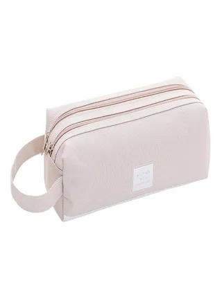 Sagit Brief Style  Color Large Capacity Pen Pencil Case Bag Stationery 