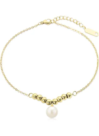 Pearl Beads Anklet 