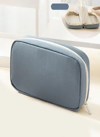 Cosmetic Pouch Pencil Bag Large Capacity Stationery Bag Simple   Office 