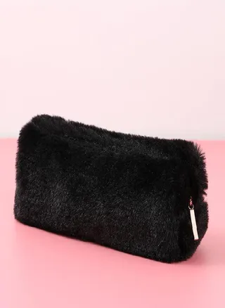 Cute Plush Pencil Pouch Pen Bag for Girls Kawaii Stationery Large Capacity Pencil Case Pen Box Cosmetic Pouch Storage Bag 