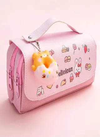 Multifunctional Large Capacity Decompression Pencil Case Cute Korean Stationery Cases Boys School Supplies Kawaii Pouch Bag Bags 