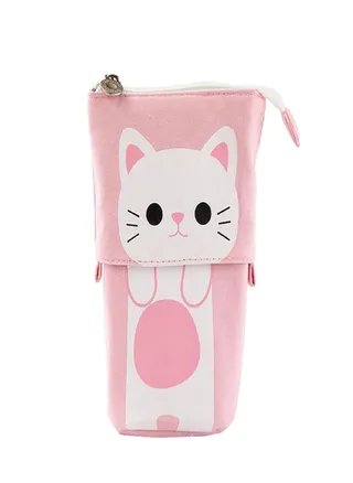 Sagit Sliding Pencil Case Box Unique Telescopic Pencil Bag Stationery Box Storage Bag 