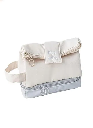 Desktop Organizer Stationery Bag Large Capacity Pencil Bag Creative   School 