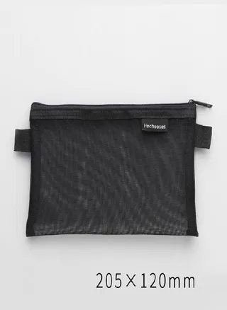 Transparent Mesh Pencil Case Storage Student Simple Pencil Bag Large Capacity Stationery Pencilcase 
