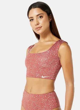 Swim Reversible Bikini Crop Top 