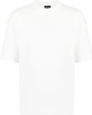 crew-neck cotton T-shirt