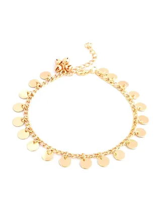 Alloy Bohemia Style Tassel Decor Anklet Chain 
