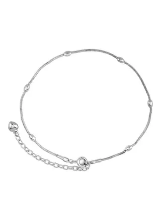 Alloy Chain Detail Anklet 