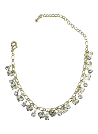 Love Heart Anklet Chain 