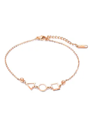 Rose Gold Plated Anklet 
