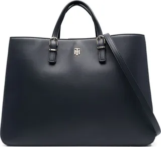 Logo-Plaque Tote Bag