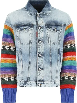 Dsquared2 Panelled Denim Jacket