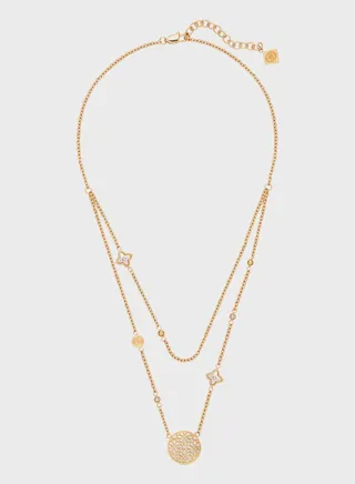 Chain Detail Layered Necklace