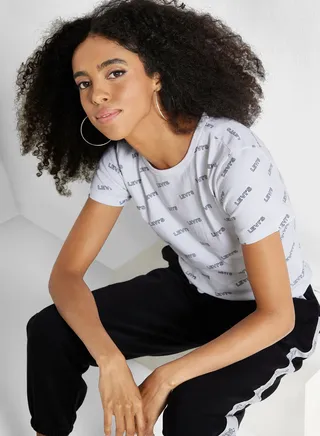 Crew Neck Logo T-Shirt 