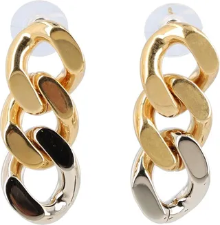 Saint Laurent Curb Chain Earrings