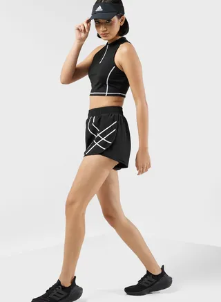 Stripe Detail Running Shorts