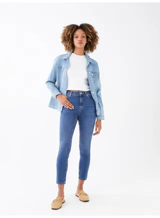 Super Skinny Straight Women Jeans 