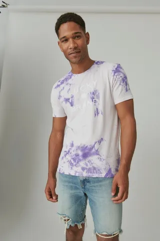 Tie Dye Logo Graphic Tee