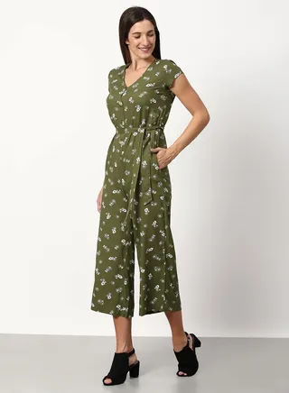 Printed Regular Fit Jumpsuit Multicolour 