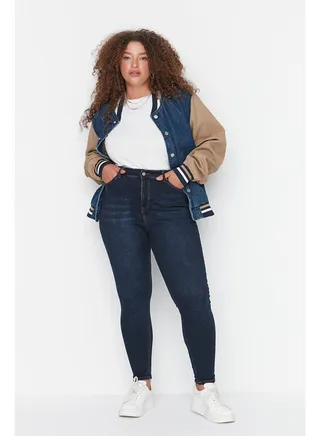 Skinny Plus Size Jeans 