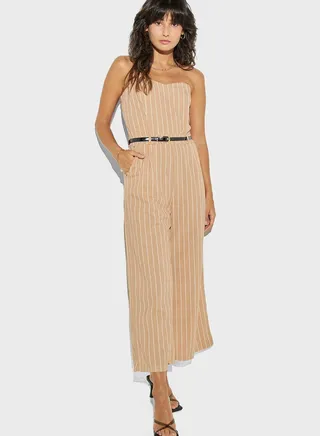 Belted Detail Jumpsuit 