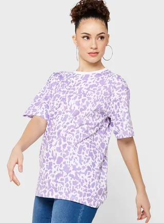 Printed Oversized T-Shirt 