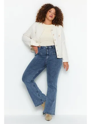Blue Camisole Jeans TBBAW24CJ00006 
