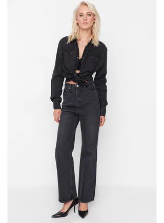 Woman Jeans Anthracite 