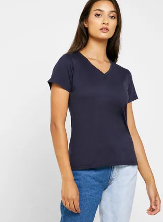 Essential V Neck T-Shirt 