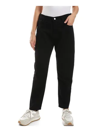 Woman Boyfriend Jeans Trousers - Black 