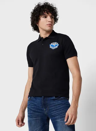 Varsity Polo Back Print