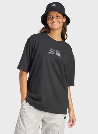 Band All Over Printed Oversized T-Shirt