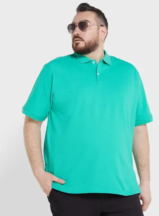 Plus Size Polo Shirt