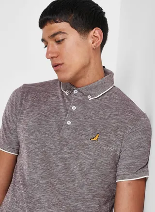Brave soul Logo Polo Shirt