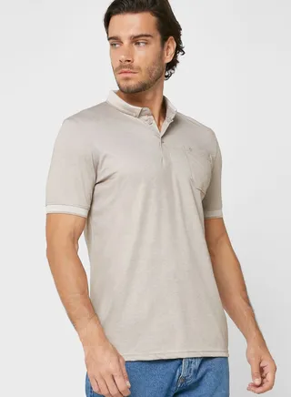 Slub Polo Shirt 