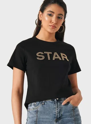 Embellished T-Shirt 
