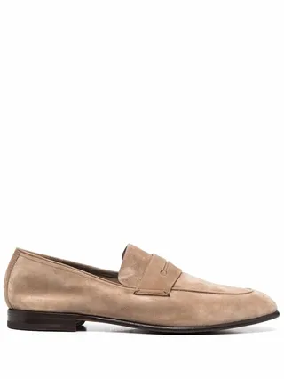 Almod-Toe Suede Loafers