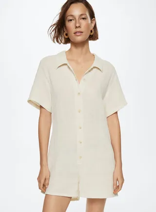 Button Down Playsuit 
