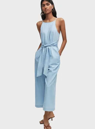 Strappy Tie Detail Jumpsuit 