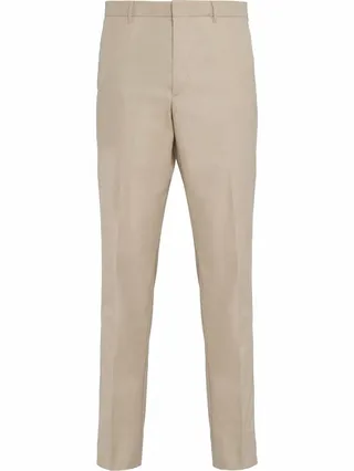 Tailored Straight-Leg Trousers