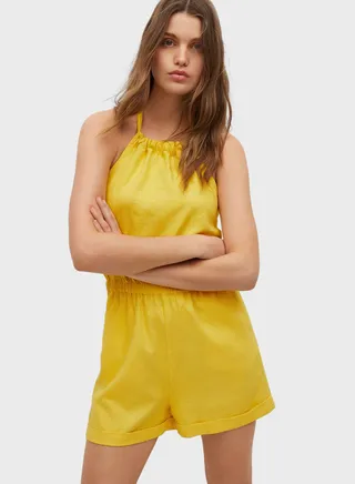 Halter Neck Playsuit 